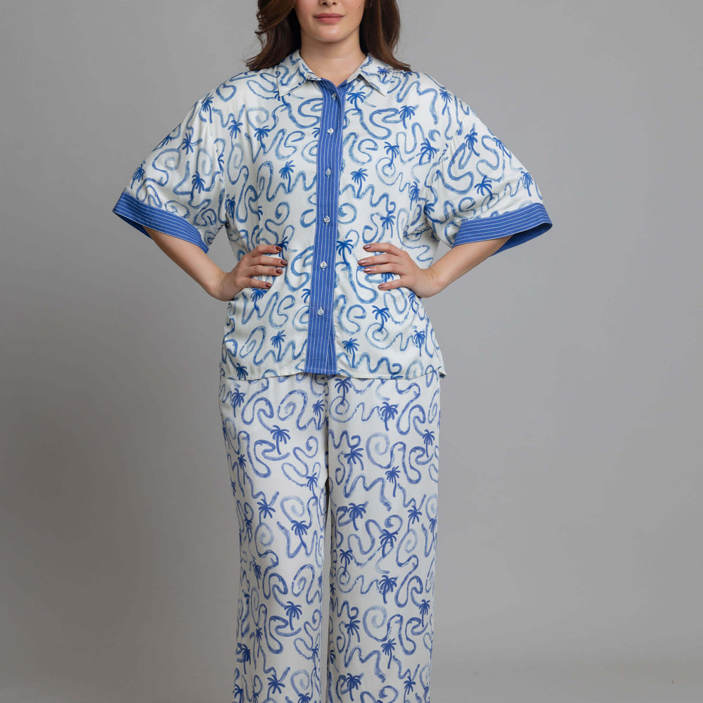 Marina Shirt & Pajama Set