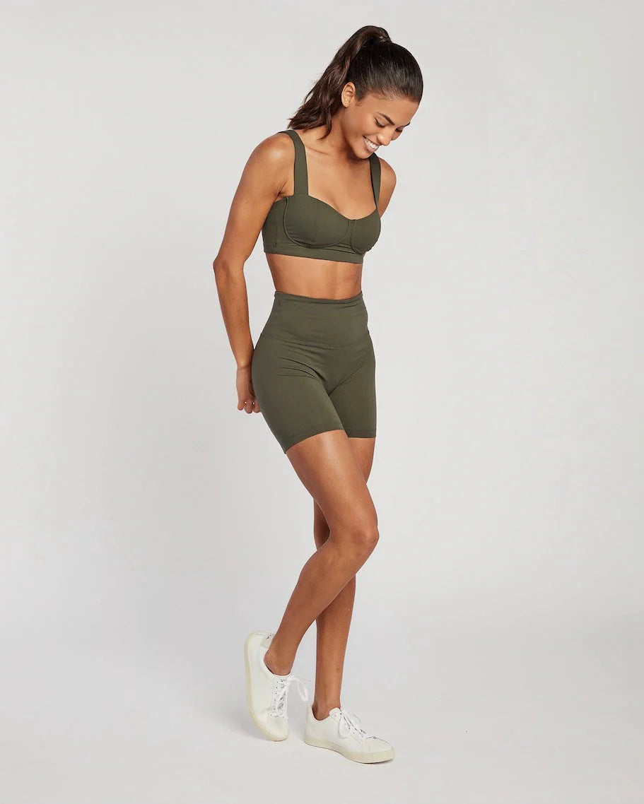 Olive Sports Bra